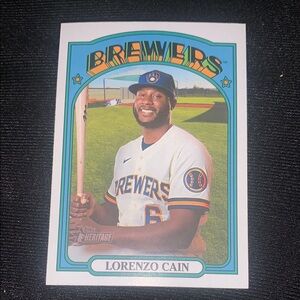 Topps Heritage Baseball Card